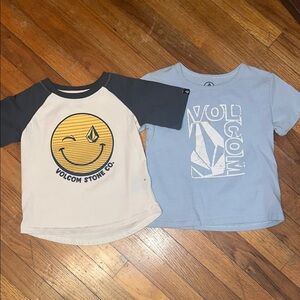 Volcom Kids' Tees - Cream, Black, and Blue